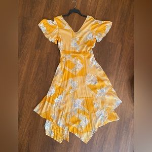 Jessica Simpson Yellow Spring Dress